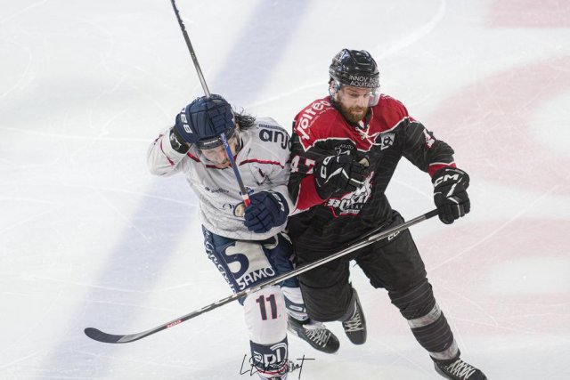 Photo hockey match Bordeaux - Angers  le 03/11/2023