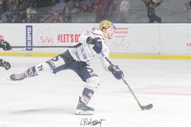 Photo hockey match Bordeaux - Angers  le 03/11/2023