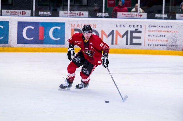 Photo hockey match Morzine-Avoriaz - Brest  le 11/11/2023