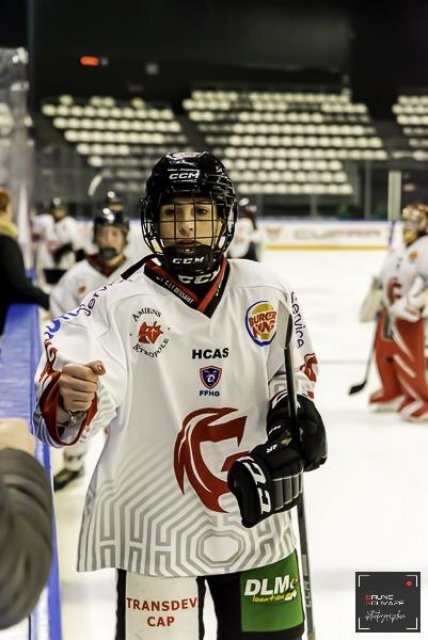 Photo hockey match Cergy-Pontoise / Féminin - Amiens / Féminin le 11/11/2023
