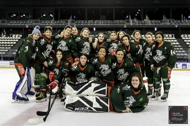 Photo hockey match Cergy-Pontoise / Féminin - Amiens / Féminin le 11/11/2023