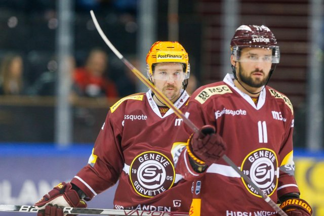Photo hockey match Genève - Lugano le 17/11/2023