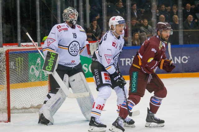 Photo hockey match Genève - Lugano le 17/11/2023