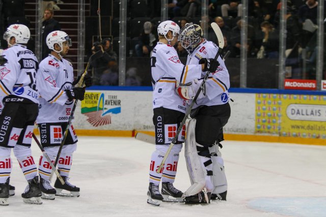 Photo hockey match Genève - Lugano le 17/11/2023