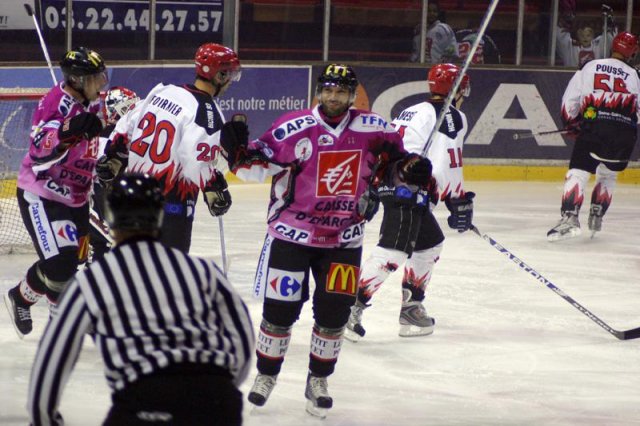 Photo hockey match Amiens  - Neuilly/Marne le 03/10/2009