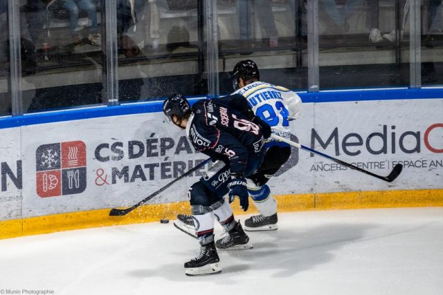Photo hockey match Angers  - Gap  le 17/11/2023
