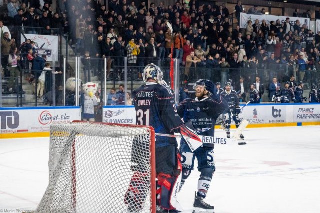 Photo hockey match Angers  - Gap  le 17/11/2023