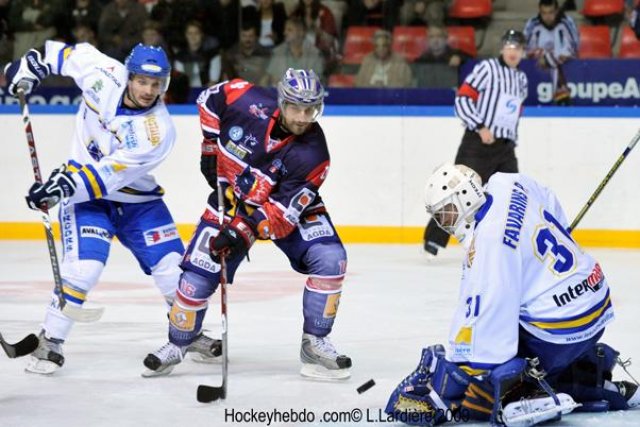 Photo hockey match Grenoble  - Villard-de-Lans le 03/10/2009