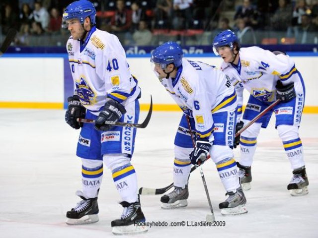 Photo hockey match Grenoble  - Villard-de-Lans le 03/10/2009
