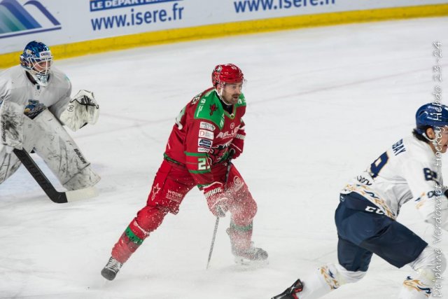 Photo hockey match Cardiff - Astana le 17/11/2023