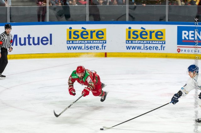 Photo hockey match Cardiff - Astana le 17/11/2023