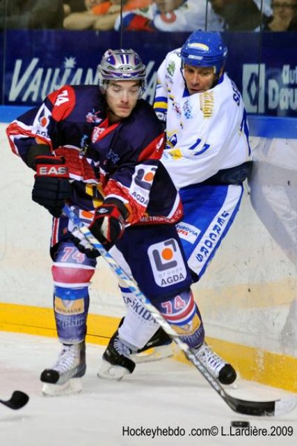 Photo hockey match Grenoble  - Villard-de-Lans le 03/10/2009