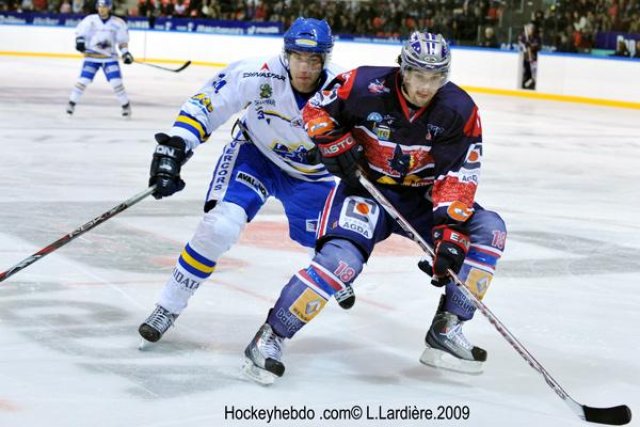 Photo hockey match Grenoble  - Villard-de-Lans le 03/10/2009