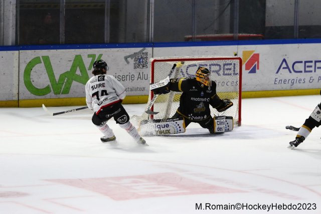 Photo hockey match Rouen - Amiens  le 17/11/2023