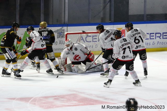 Photo hockey match Rouen - Amiens  le 17/11/2023
