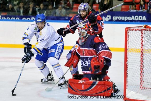 Photo hockey match Grenoble  - Villard-de-Lans le 03/10/2009
