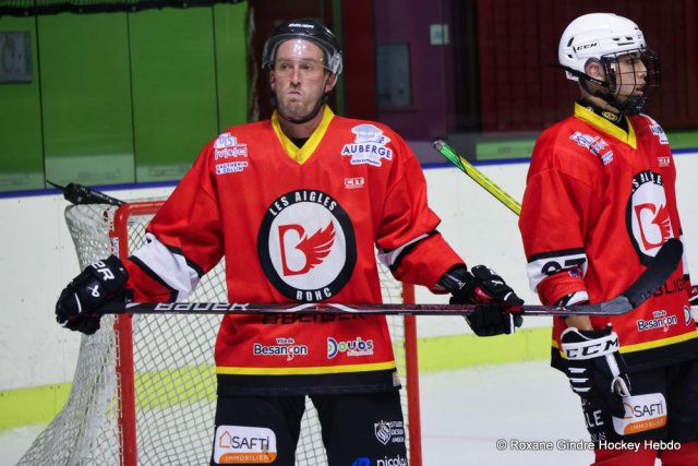 Photo hockey match Besançon - Nimes le 18/11/2023