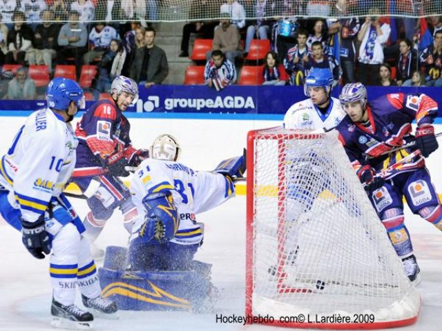 Photo hockey match Grenoble  - Villard-de-Lans le 03/10/2009