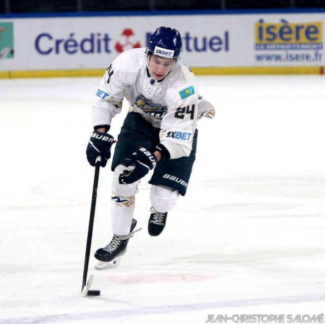 Photo hockey match Cardiff - Astana le 17/11/2023