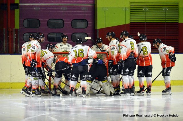 Photo hockey match Besançon - Nimes le 18/11/2023