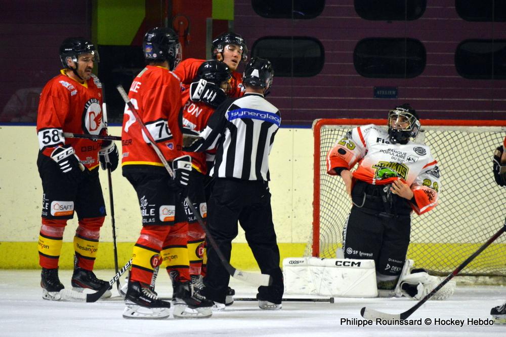 Besançon 6 - 2 Nimes