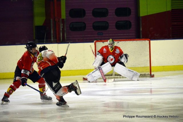 Photo hockey match Besançon - Nimes le 18/11/2023