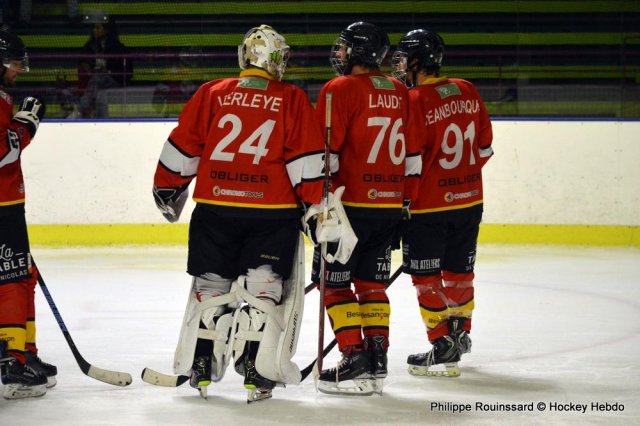 Photo hockey match Besançon - Nimes le 18/11/2023