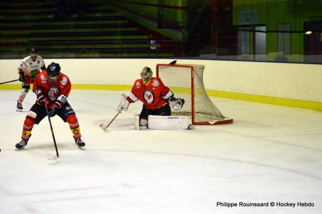 Photo hockey match Besançon - Nimes le 18/11/2023