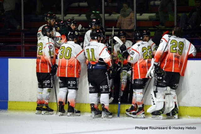 Photo hockey match Besançon - Nimes le 18/11/2023