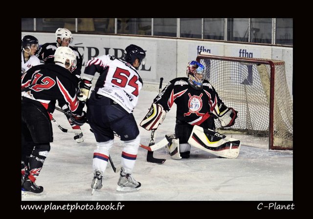 Photo hockey match Courchevel-Méribel-Pralognan - Nice le 03/10/2009