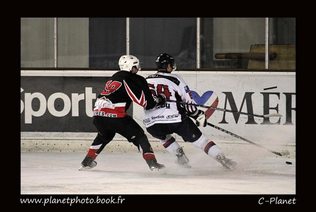 Photo hockey match Courchevel-Méribel-Pralognan - Nice le 03/10/2009