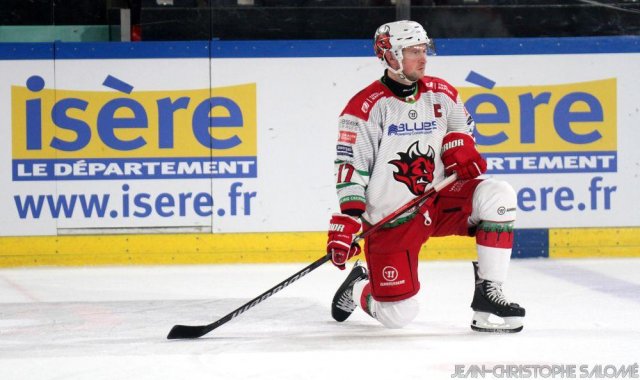 Photo hockey match Cardiff - Grenoble  le 19/11/2023