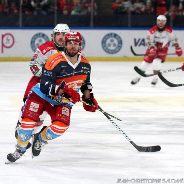 Photo hockey match Cardiff - Grenoble  le 19/11/2023