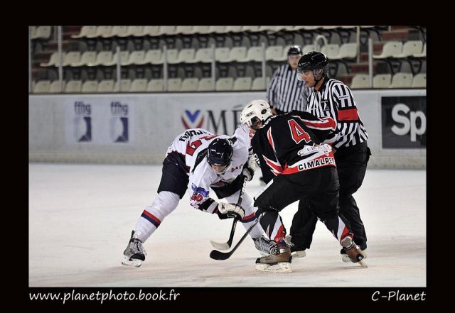 Photo hockey match Courchevel-Méribel-Pralognan - Nice le 03/10/2009