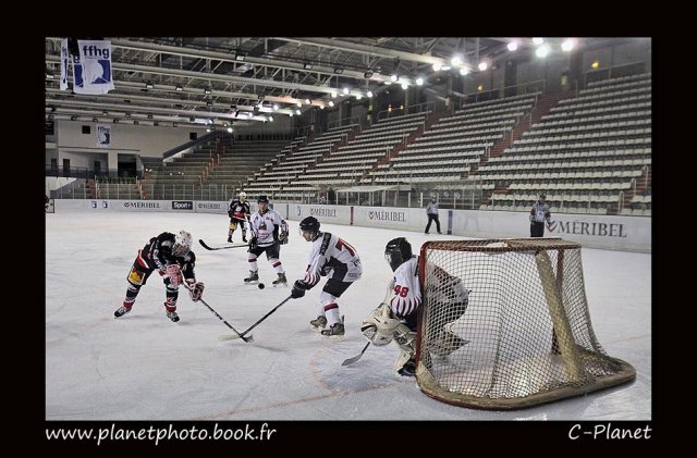 Photo hockey match Courchevel-Méribel-Pralognan - Nice le 03/10/2009
