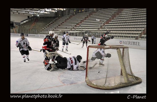 Photo hockey match Courchevel-Méribel-Pralognan - Nice le 03/10/2009