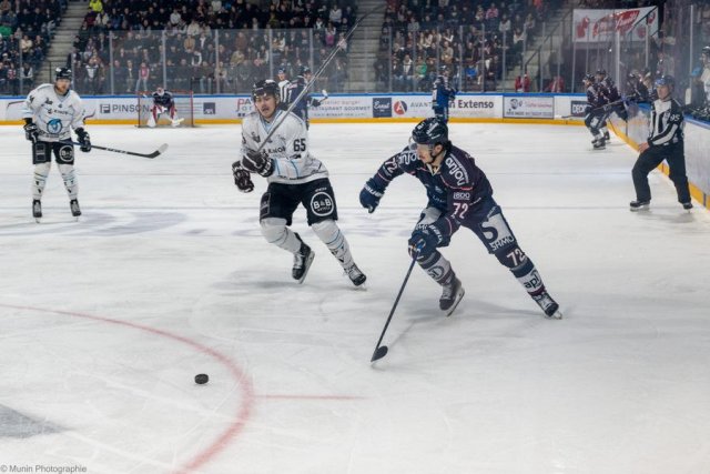Photo hockey match Angers  - Marseille le 19/11/2023