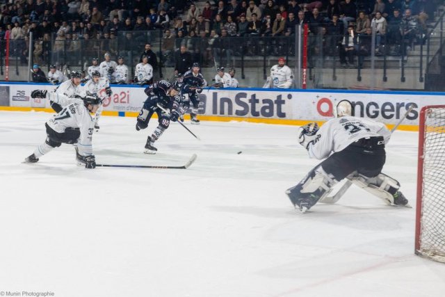 Photo hockey match Angers  - Marseille le 19/11/2023
