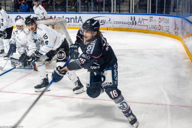 Photo hockey match Angers  - Marseille le 19/11/2023