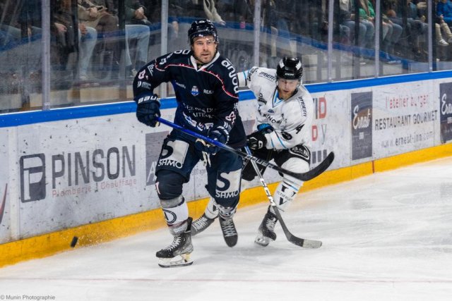 Photo hockey match Angers  - Marseille le 19/11/2023