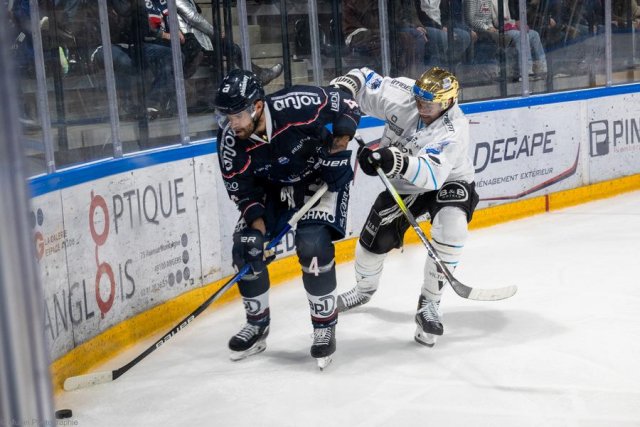 Photo hockey match Angers  - Marseille le 19/11/2023