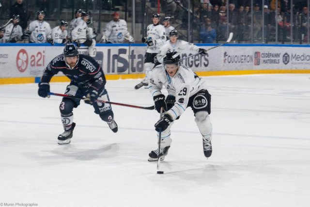 Photo hockey match Angers  - Marseille le 19/11/2023