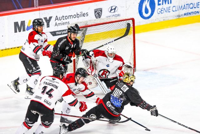 Photo hockey match Amiens  - Briançon  le 21/11/2023