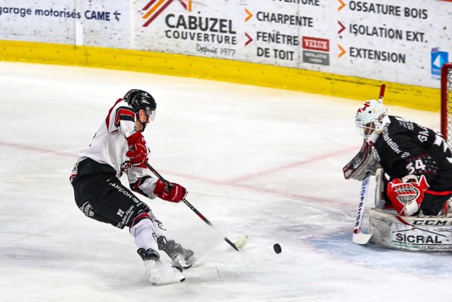 Photo hockey match Amiens  - Briançon  le 21/11/2023