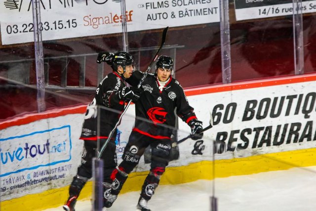 Photo hockey match Amiens  - Briançon  le 21/11/2023