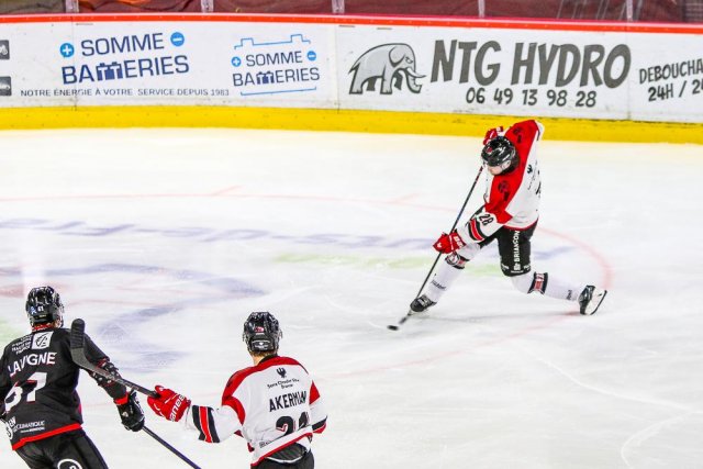 Photo hockey match Amiens  - Briançon  le 21/11/2023