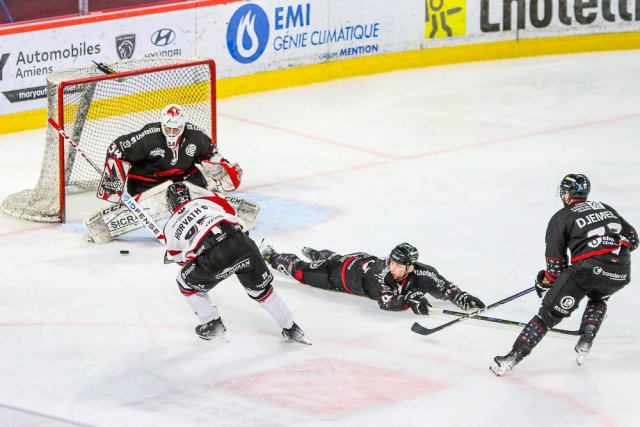 Photo hockey match Amiens  - Briançon  le 21/11/2023