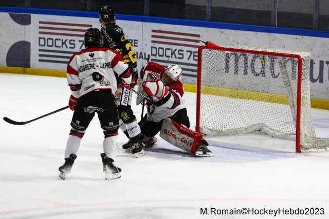 Photo hockey match Rouen - Briançon  le 23/11/2023