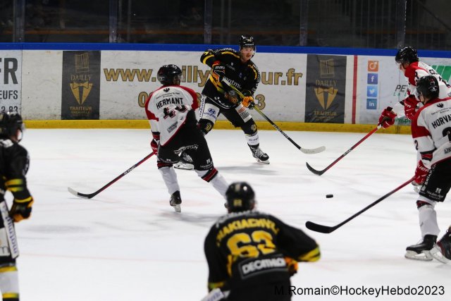 Photo hockey match Rouen - Briançon  le 23/11/2023