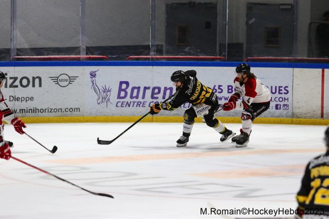 Photo hockey match Rouen - Briançon  le 23/11/2023